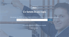 Desktop Screenshot of cvketelgids.be
